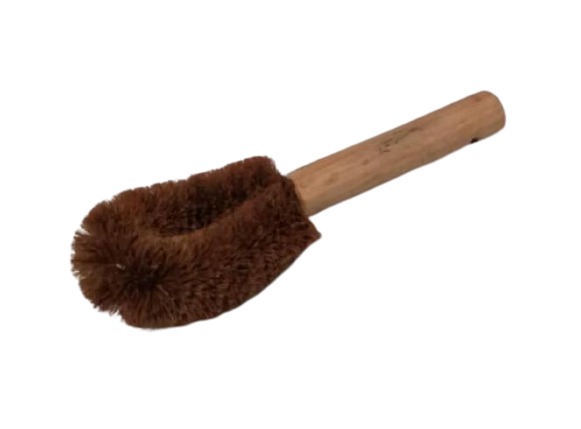 Coir Brush Natural Coir Cleaning Brush - 100% eco-friendly 